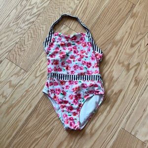 Tommy Bahama size 10 halter one piece swimsuit.  In good condition.